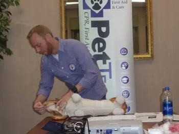 Kevin Dog CPR Training